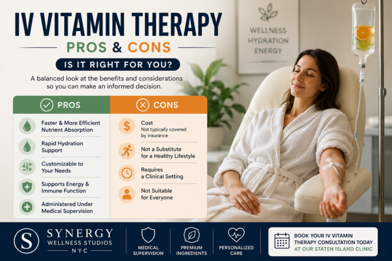 IV vitamin therapy pros and cons
